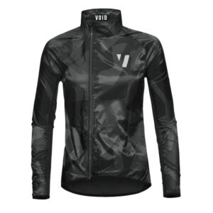 Void Women’s Wind Jacket Black Shield