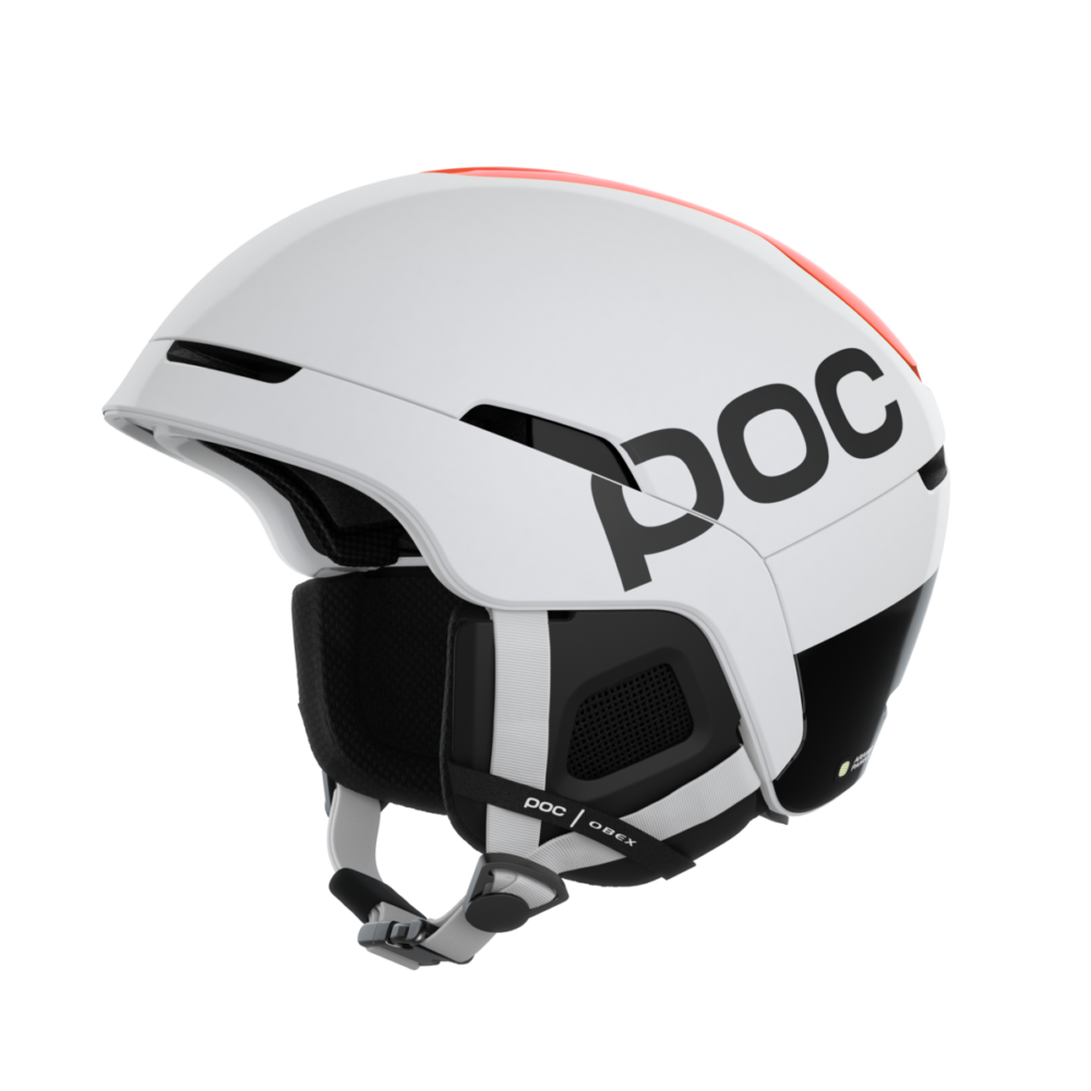 POC Obex BC MIPS Hydrogen White/Fluorescent Orange AVIP