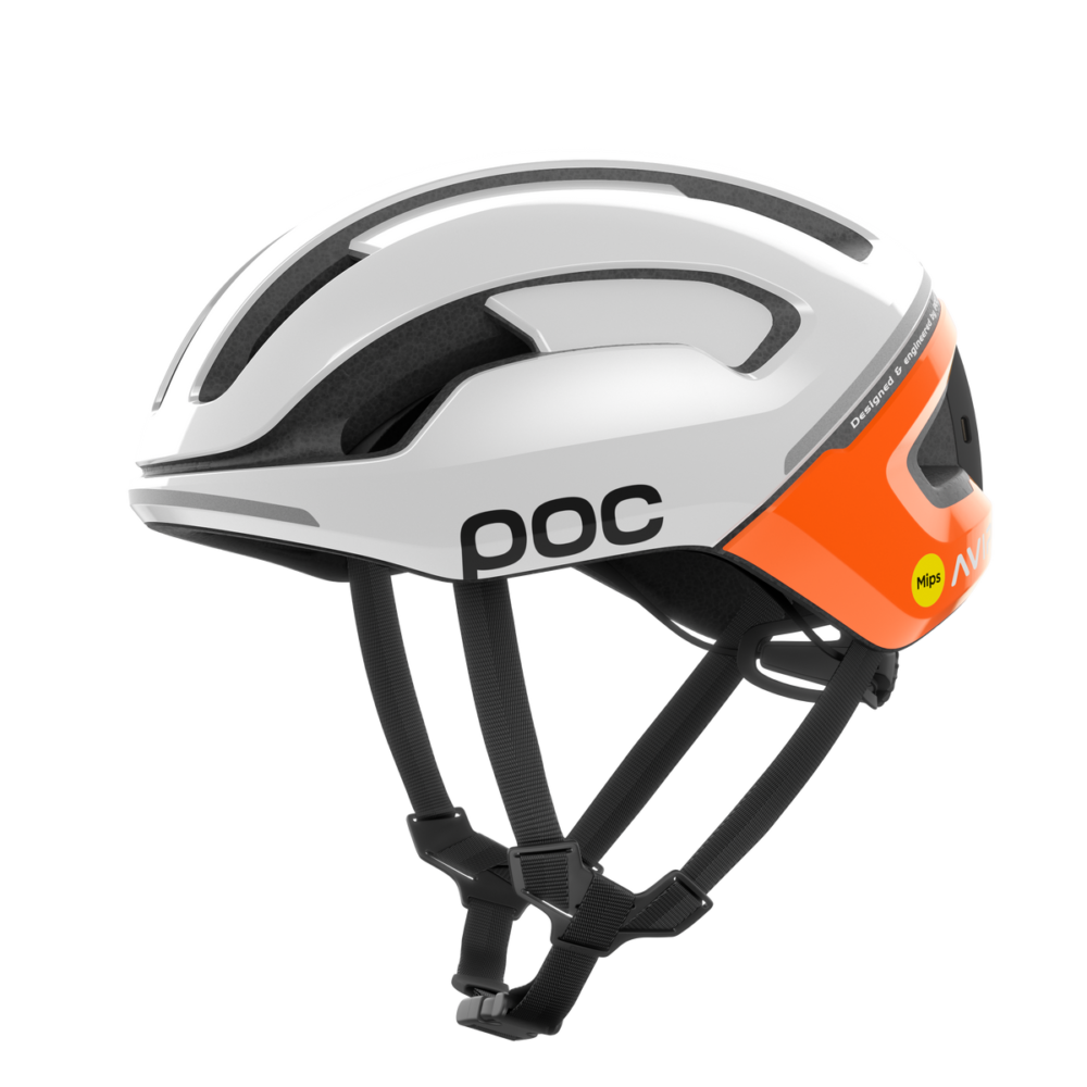 POC Omne Beacon MIPS Fluorescent Orange AVIP/Hydrogen White