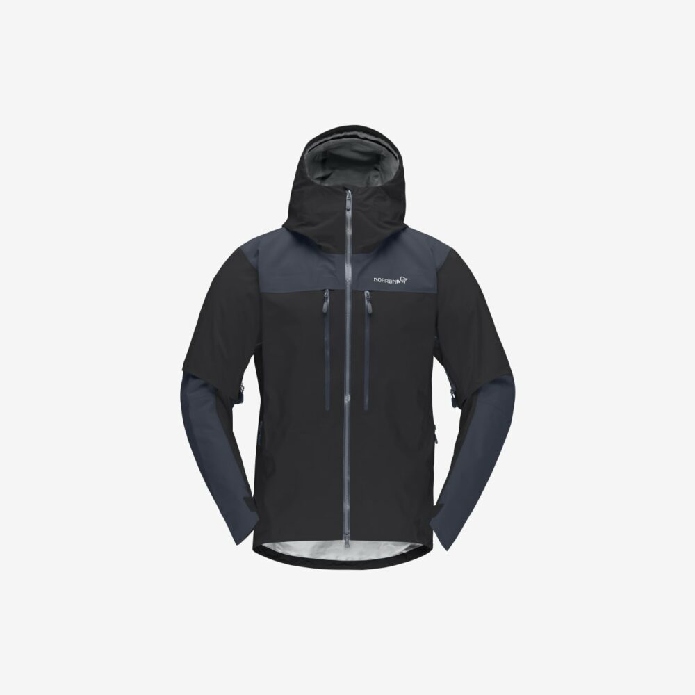 Norröna trollveggen Gore-Tex Pro Light Jacket M's Caviar/Cool Black
