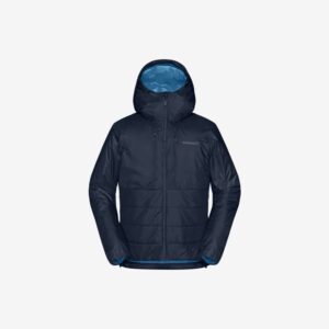 Norröna trollveggen Primaloft100 Zip Hood M’s Indigo Night
