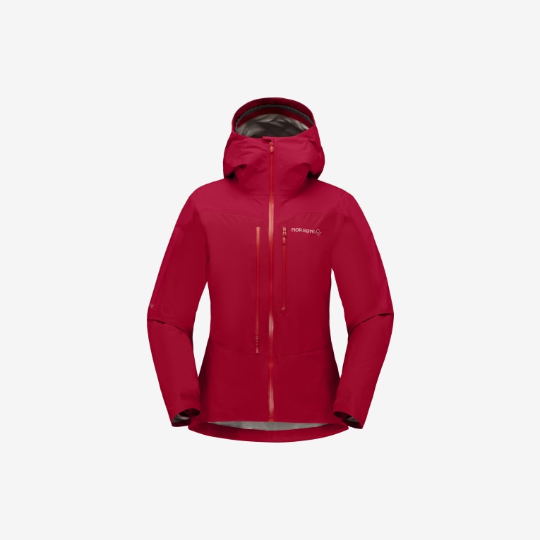 Norröna falketind Gore-Tex Paclite Jacket W’s Jester Red/True Red ...