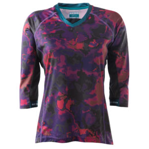 Yeti W’S ENDURO JERSEY MAROON SMOKE