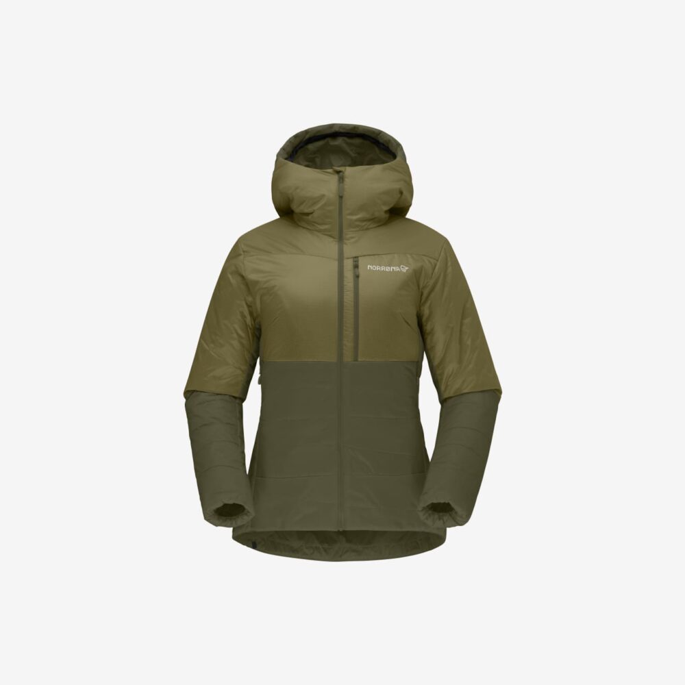 Norröna falketind thermo60 Hood W's Olive Drab/Olive Night