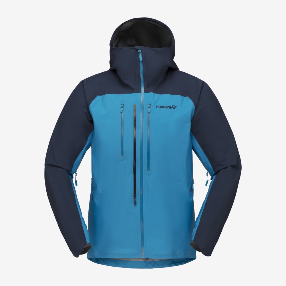 Norröna lyngen Gore-Tex Jacket M’s Indigo Night/Hawaiian surf – peloton.is