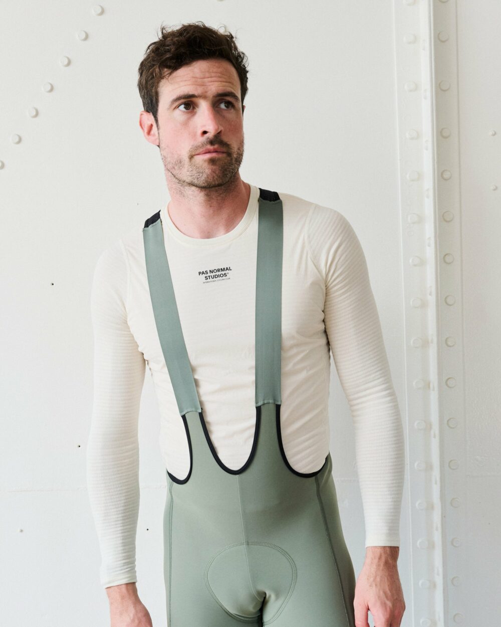 PNS Thermal Long Sleeve Baselayer Windproof Off White - Image 2