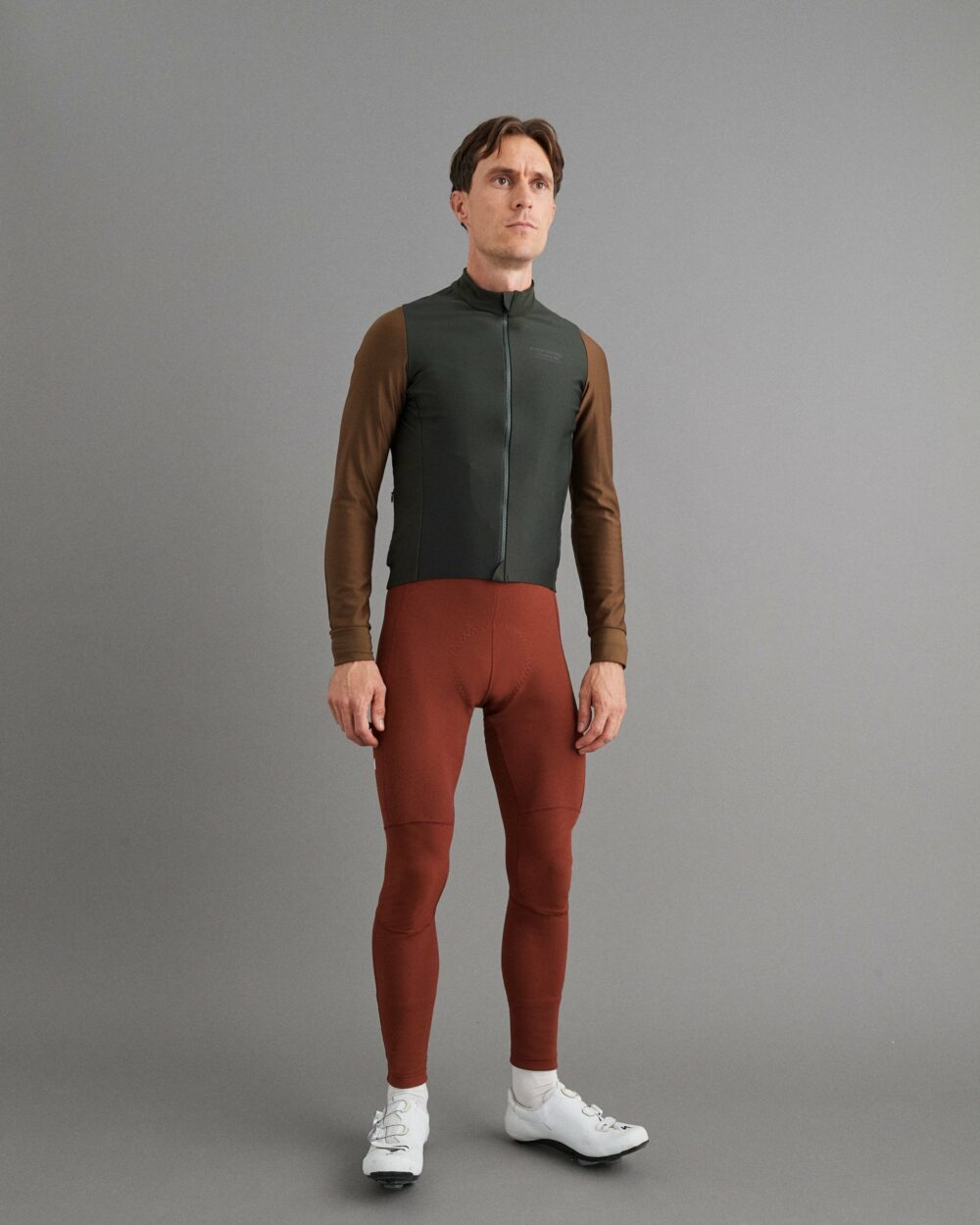 PNS Mechanism Thermal Long Sleeve Jersey Dark Olive / Army Brown - Image 2