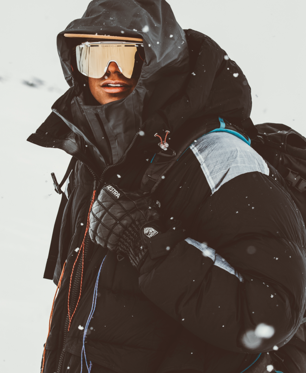 POC Devour Glacial white/clarity universal/sunny gold - Image 2
