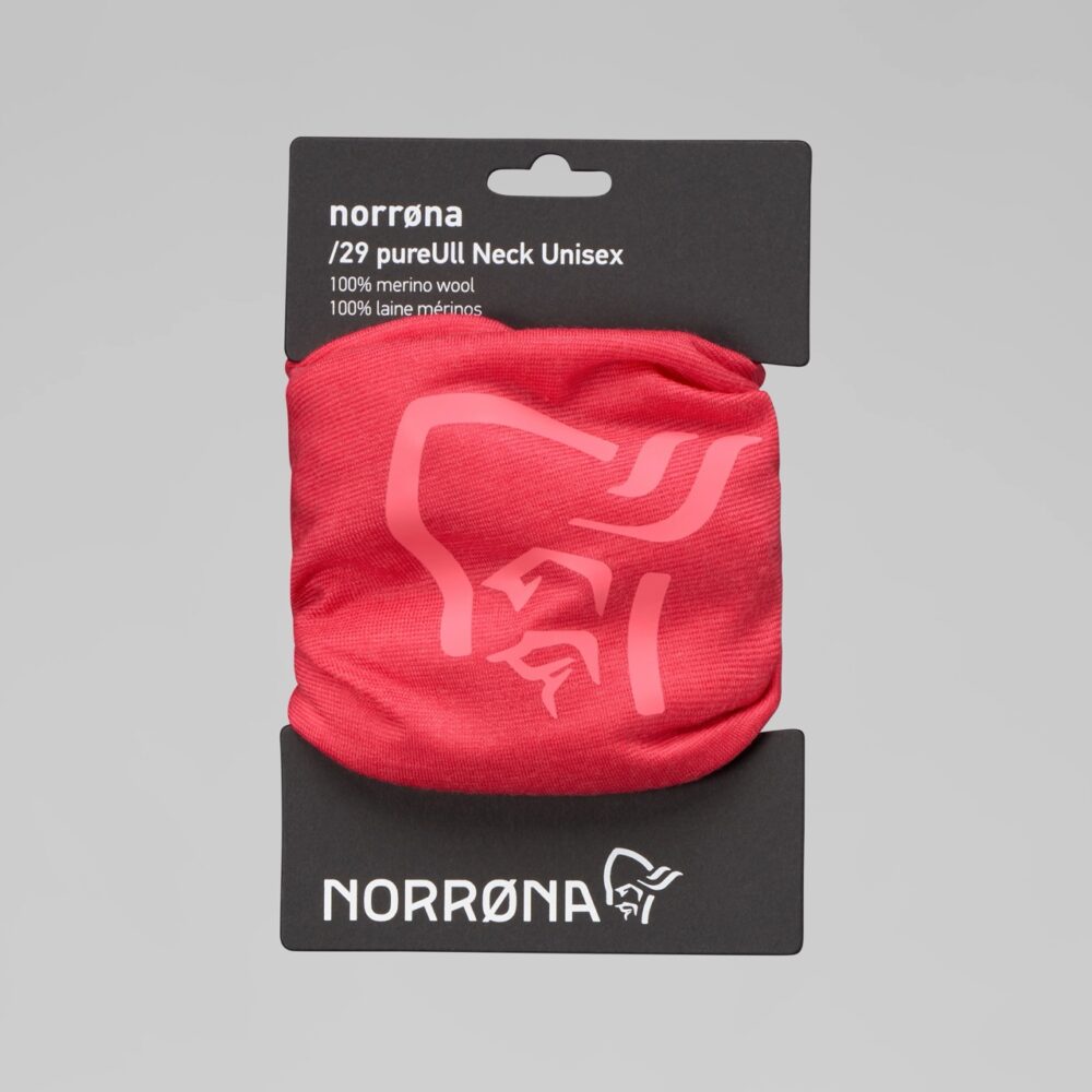 Norröna /29 pureUll Neck Watermelon