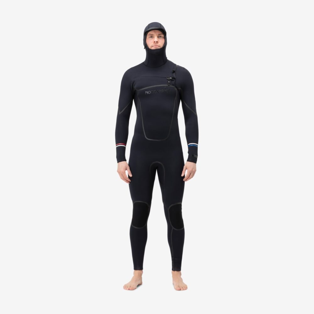 Norröna unstad 5.5/5/4 Hooded Wetsuit Caviar