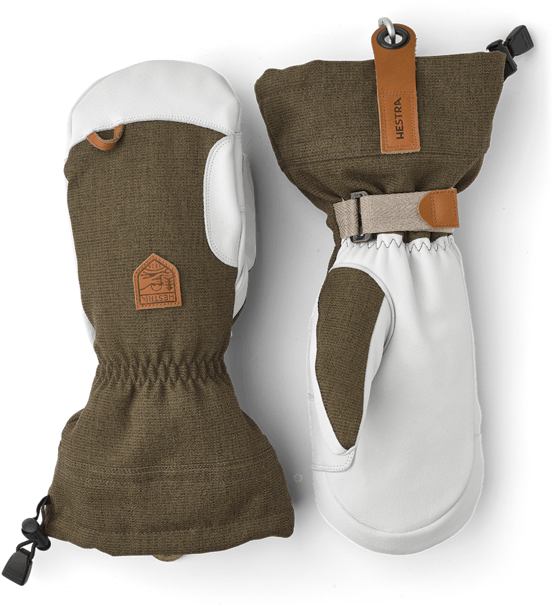 Hestra Army Leather Patrol Gauntlet - mitt Olive