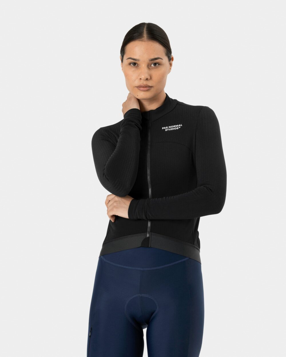 PNS Women's Essential Long Sleeve Jersey Black - Image 2