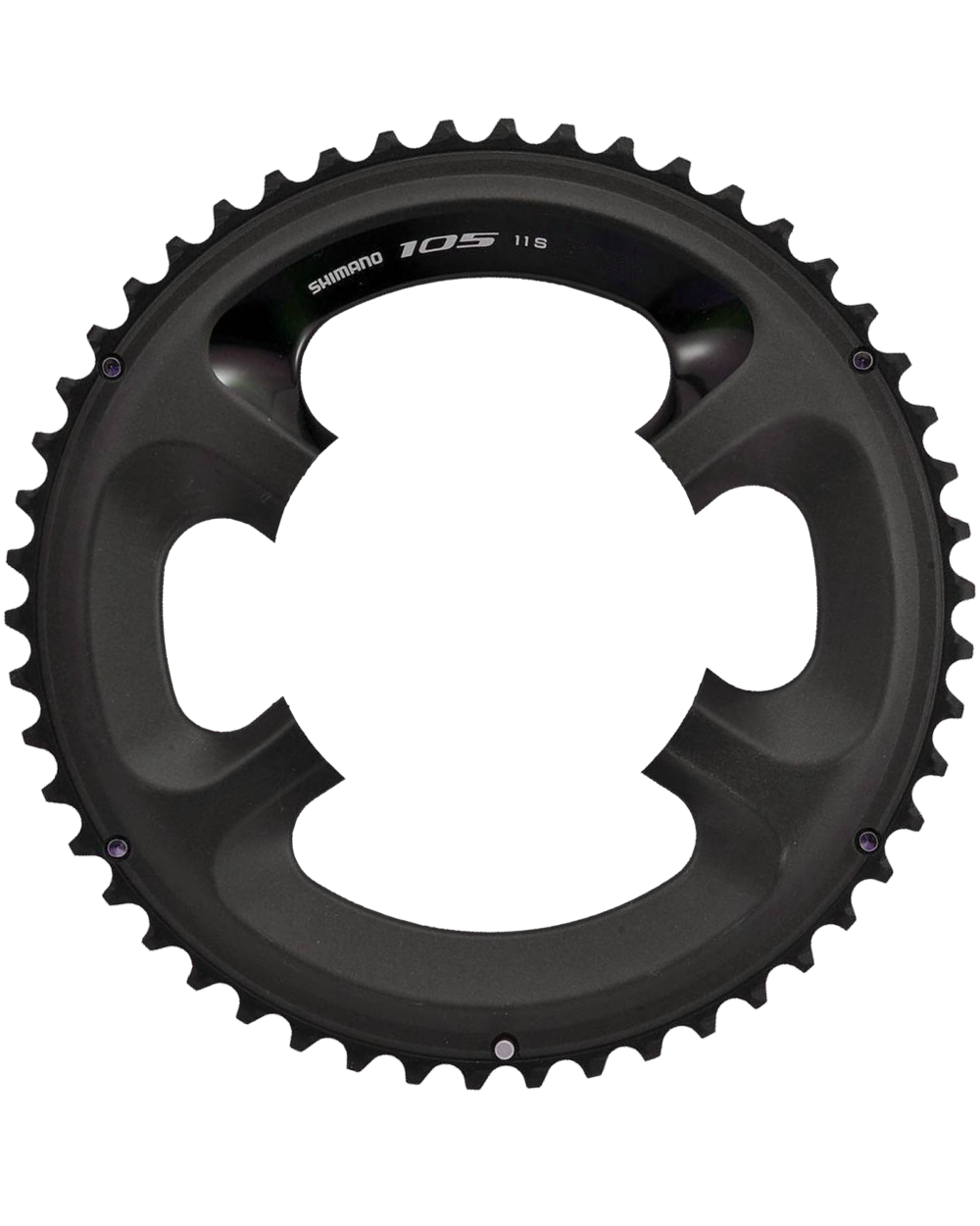 Shimano 105 FC-5800 Chainring 2x11-speed - 52T Black