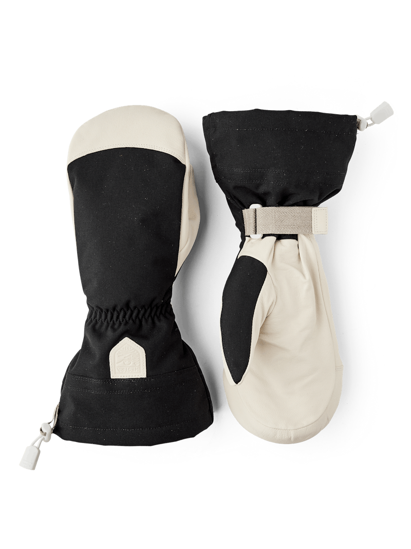Hestra Mono Wool - mitt Black