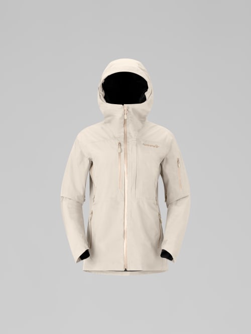 Norröna lofoten Gore-Tex insulated Jacket W's Oatmeal