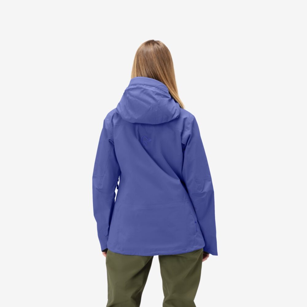 Norröna lofoten Gore-Tex Pro Jacket W's Violet Storm - Image 3