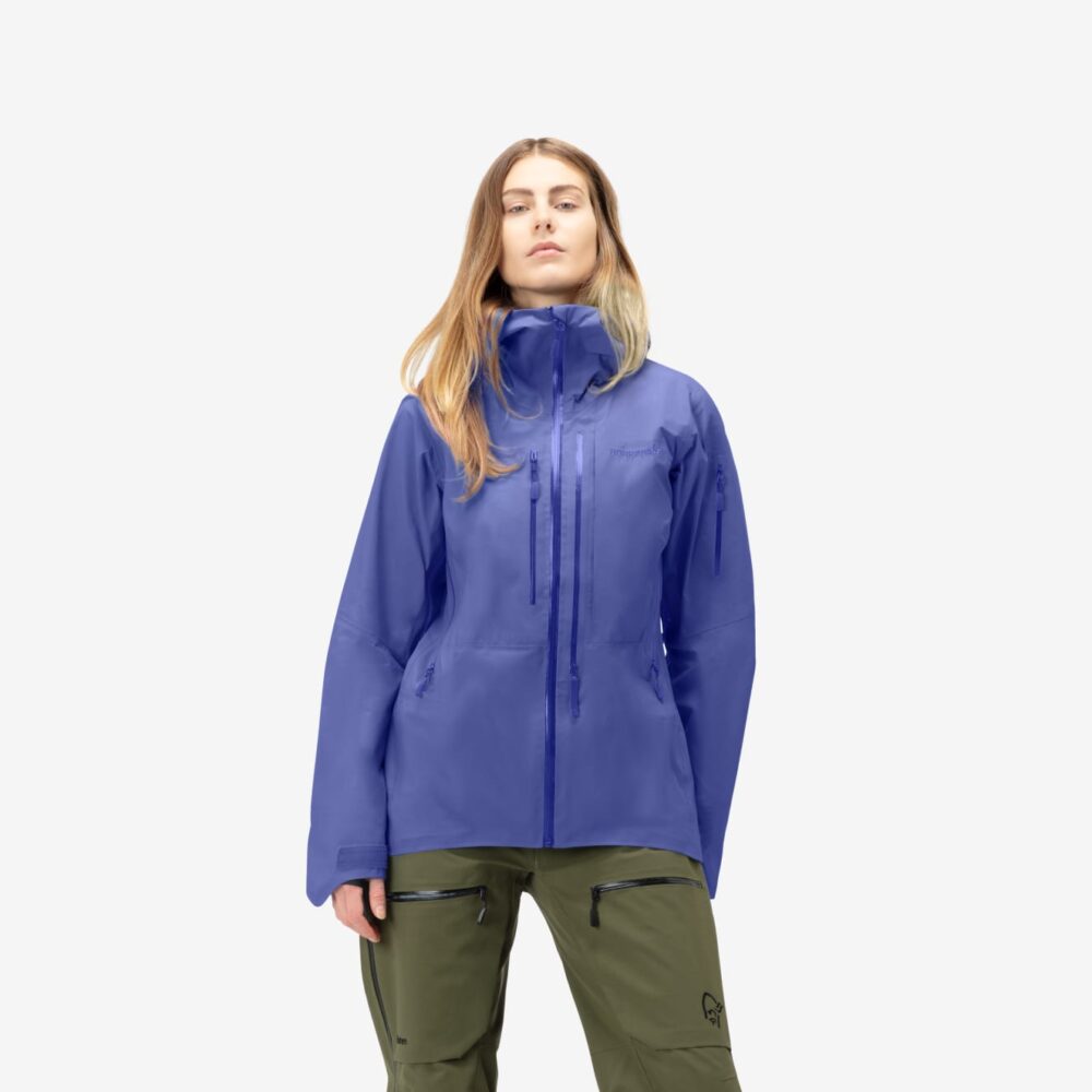 Norröna lofoten Gore-Tex Pro Jacket W's Violet Storm - Image 2