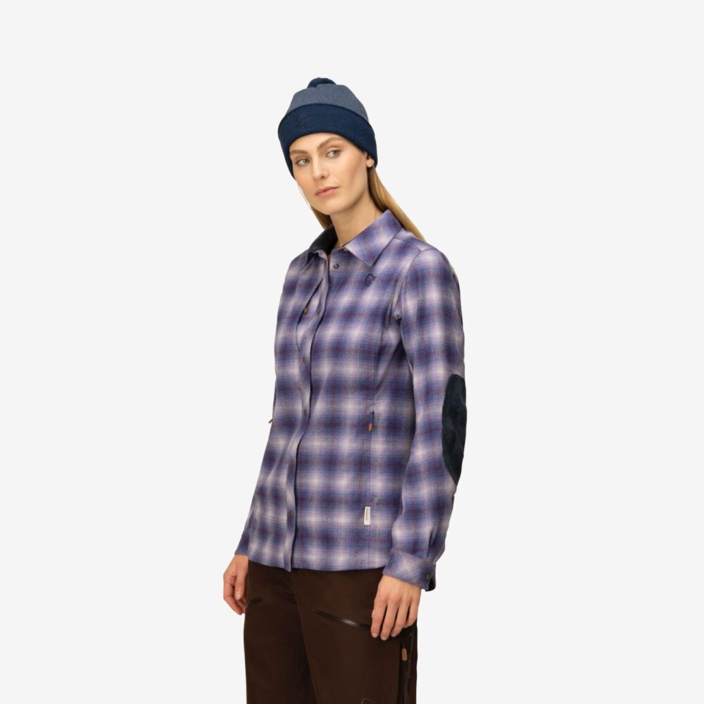 Norröna tamok wool Shirt W's Grape Shake - Image 2