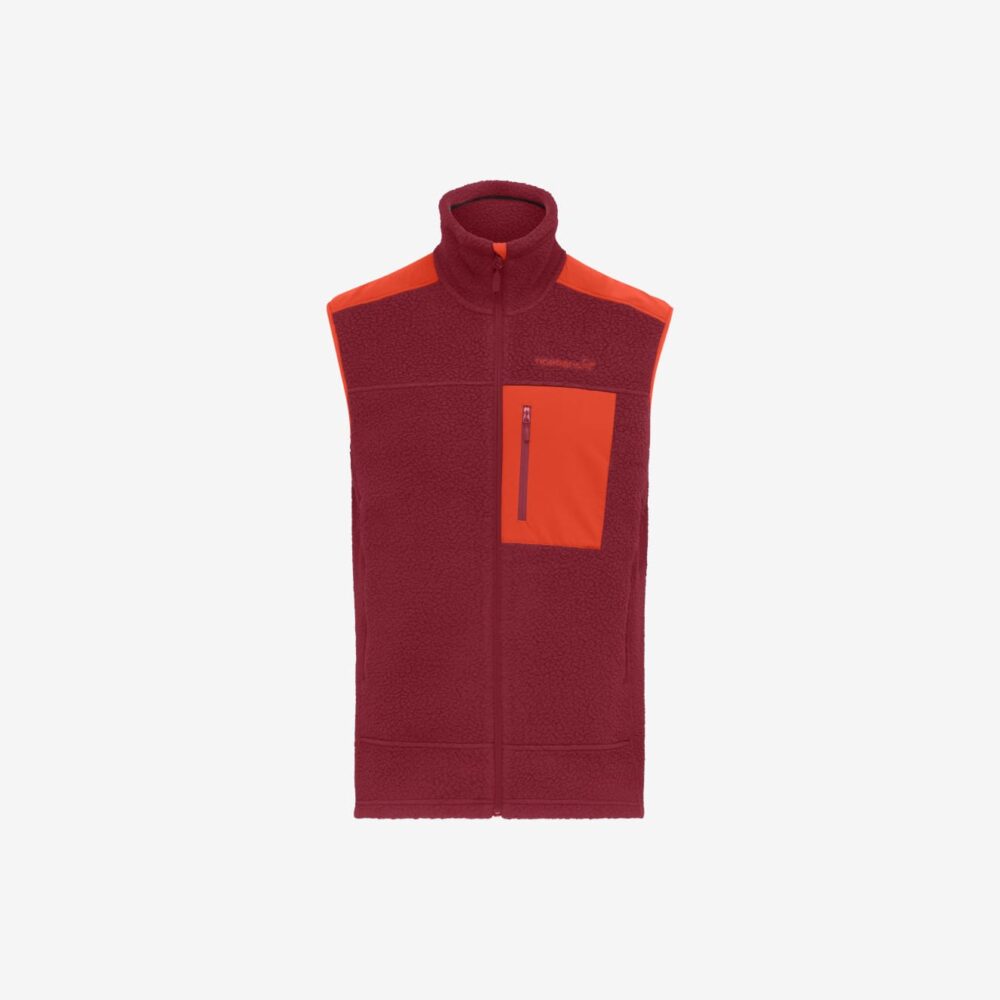 Norröna trollveggen Thermal Pro Vest M's Rhubarb