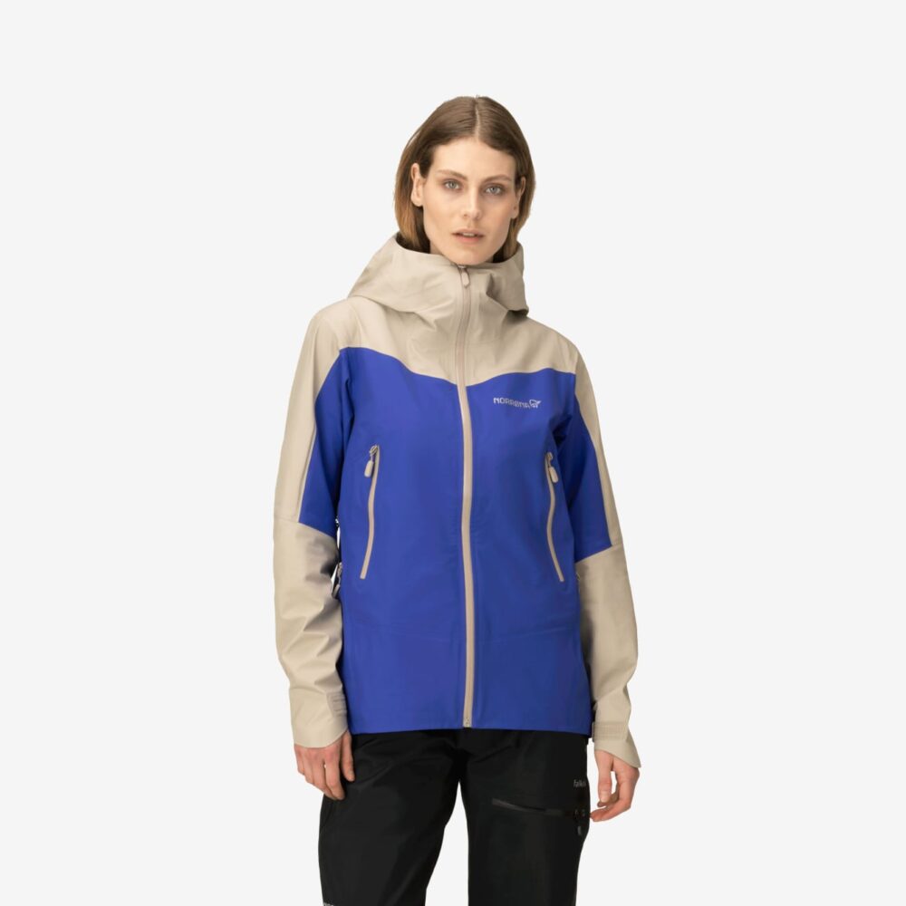 Norröna falketind Gore-Tex Jacket W's Royal Blue - Image 2