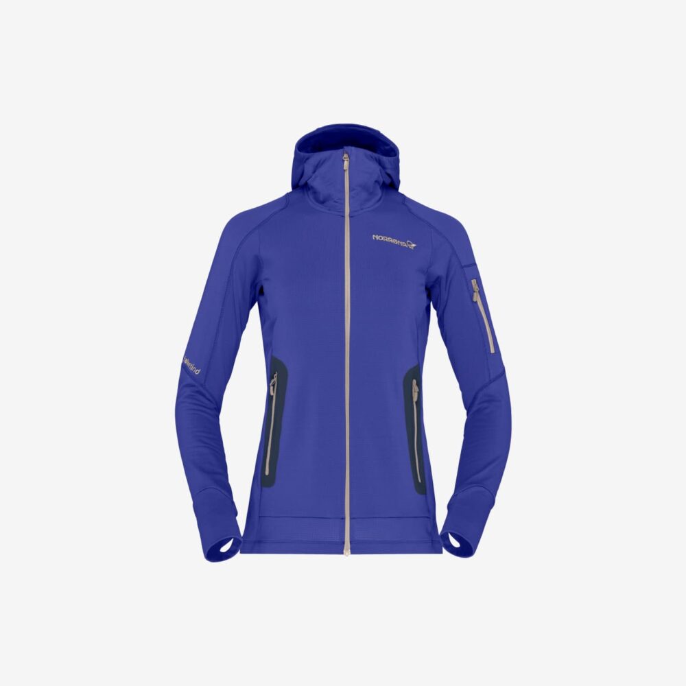 Norröna falketind Power Grid Hood W's Royal Blue