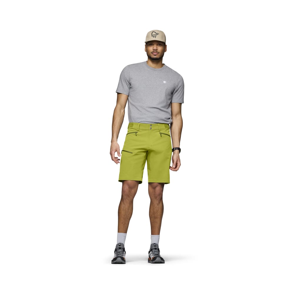Norröna falketind flex1 Shorts M's Golden Lime - Image 2