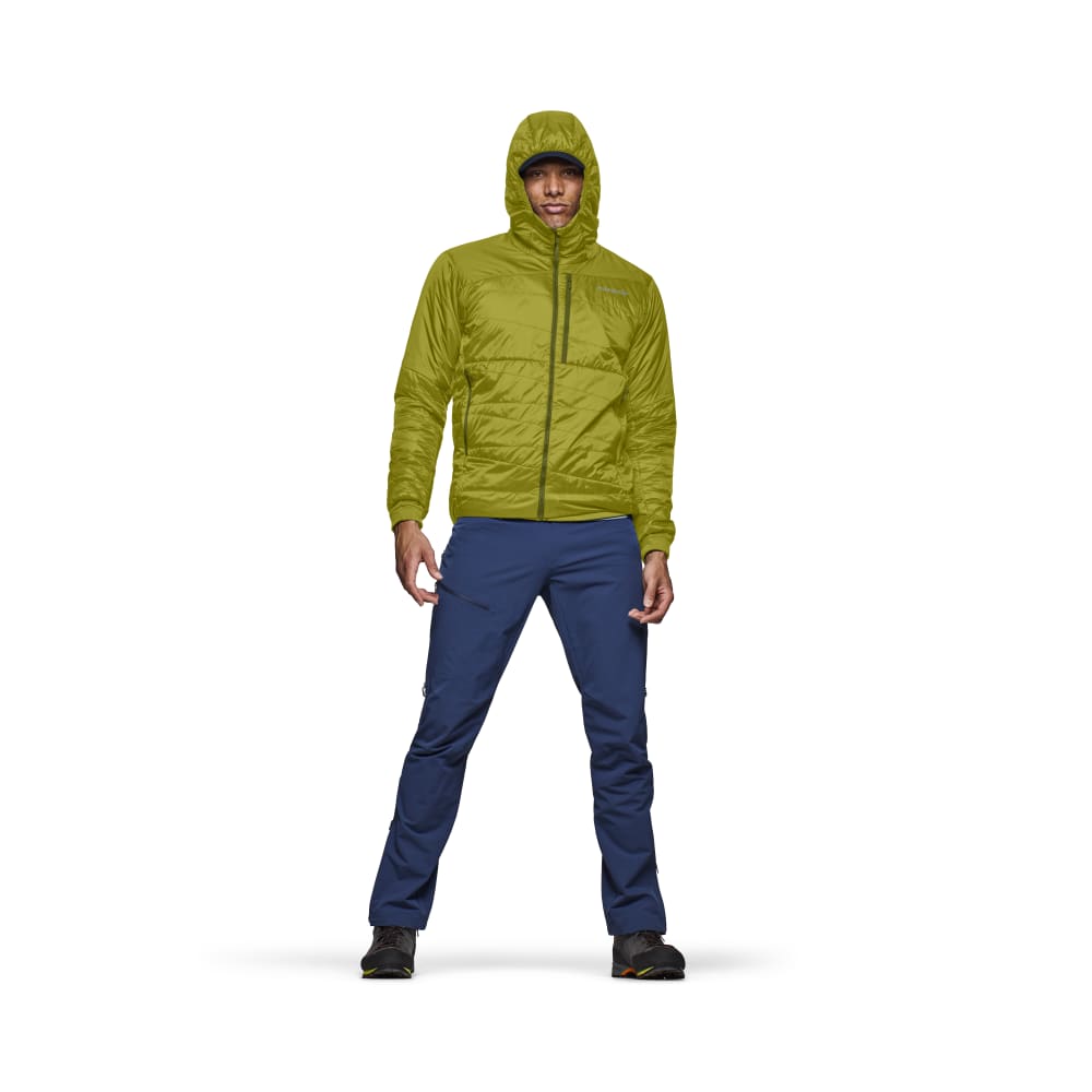 Norröna falketind thermo40 Zip Hood M's Golden Lime - Image 2