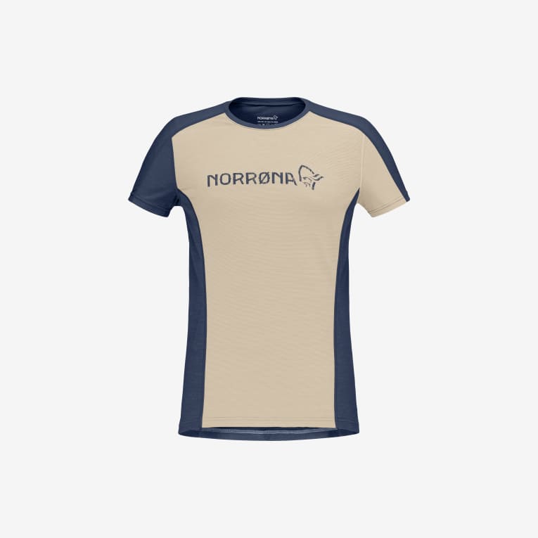Norröna falketind equaliser merino T-Shirt W's Pure Cashmere