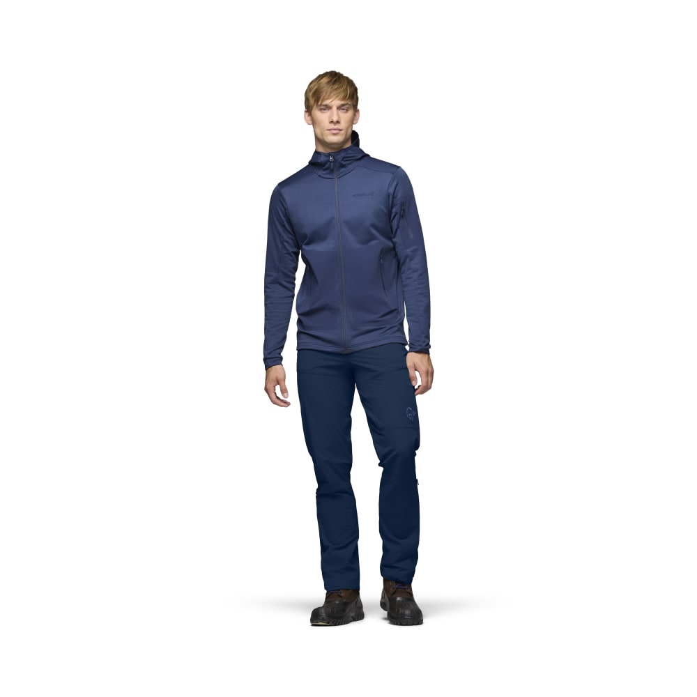 Norröna falketind warm2 stretch Hood M's Indigo Night - Image 2