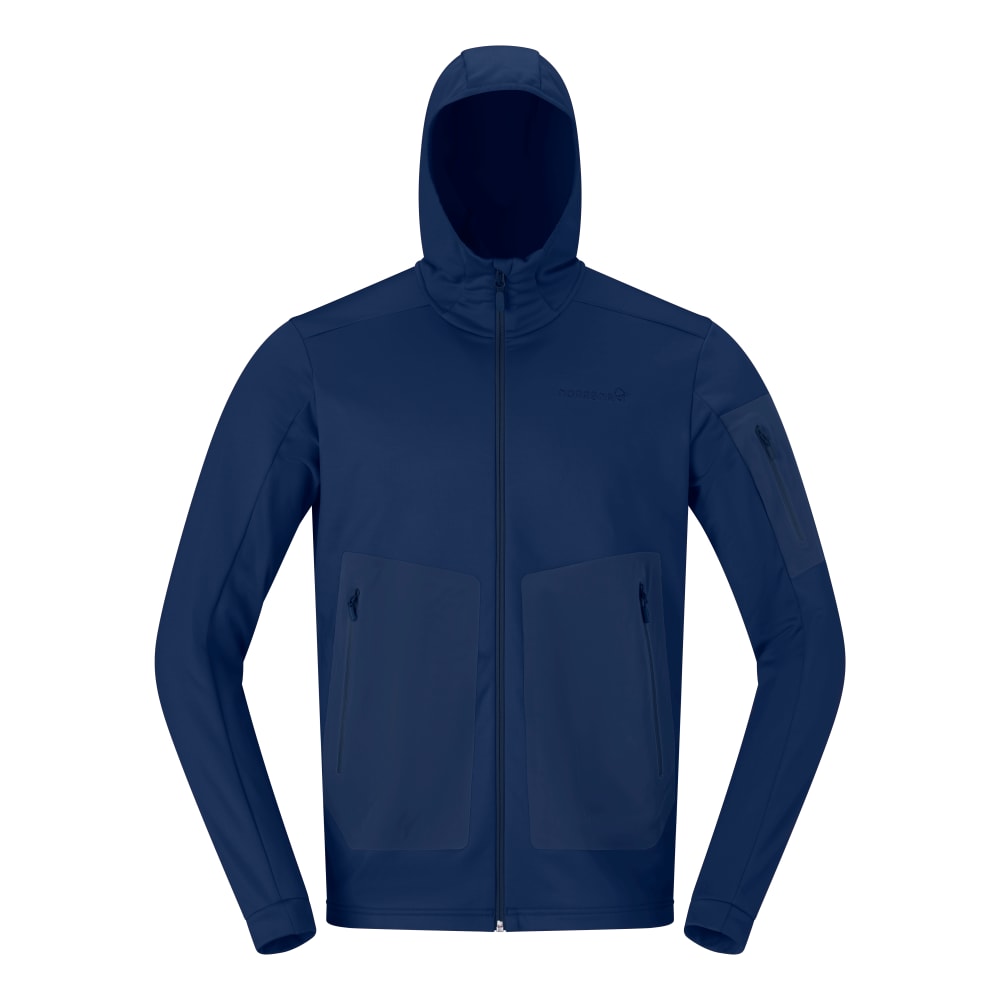 Norröna falketind warm2 stretch Hood M's Indigo Night