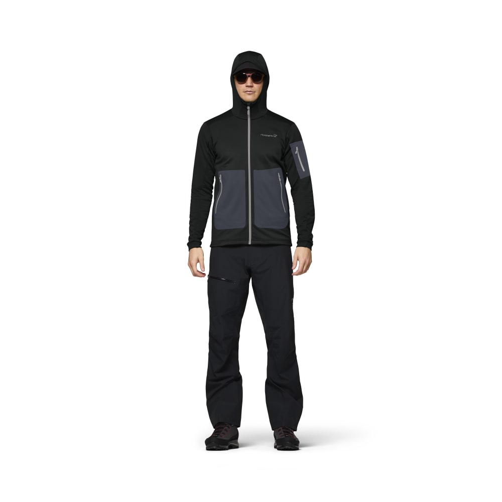 Norröna falketind warm2 stretch Hood M's Caviar Black - Image 2