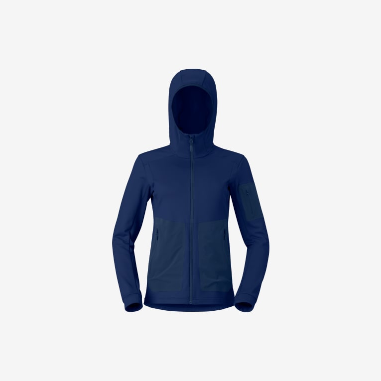 Norröna falketind warm2 stretch Hood W's Indigo Night