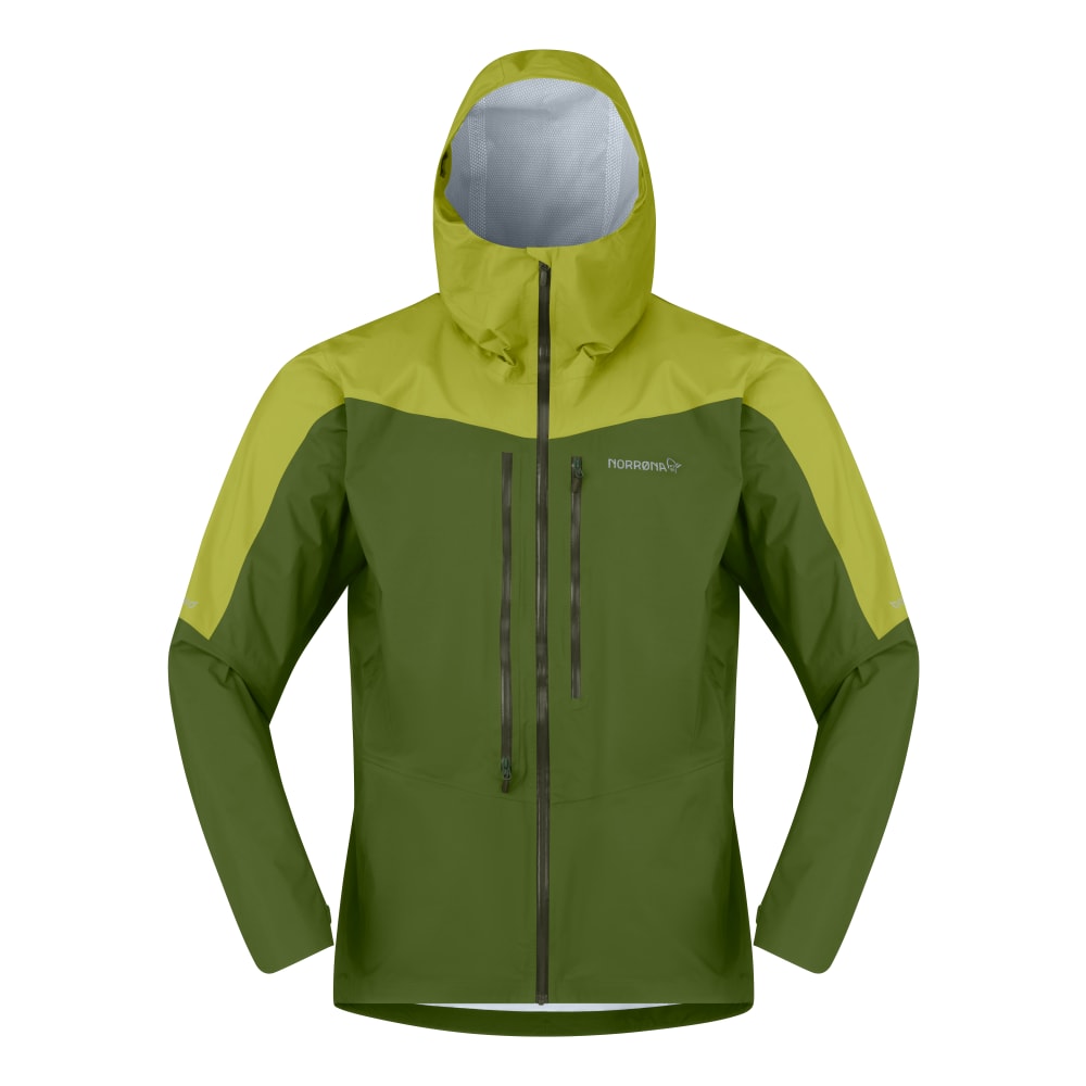 Norröna falketind dri1 Jacket M's Pesto/Golden Lime