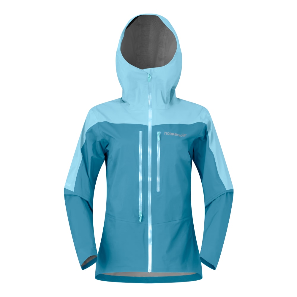 Norröna falketind dri1 Jacket W's Brittany Blue/Aqua Haze