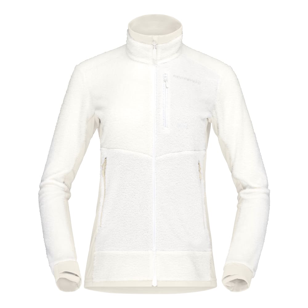 Norröna falketind warm1 active Jacket W's Snow White/Oatmeal