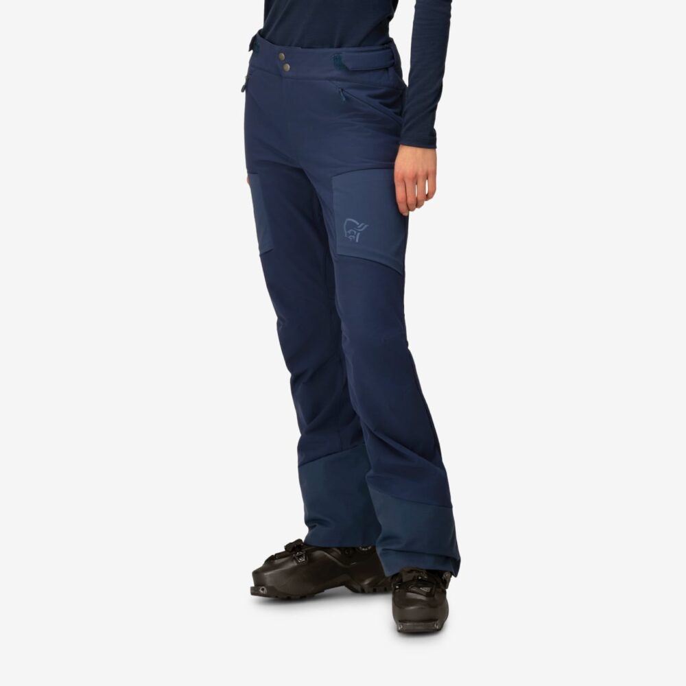 Norröna lyngen hiloflex200 slim Pants W's Indigo Night - Image 2