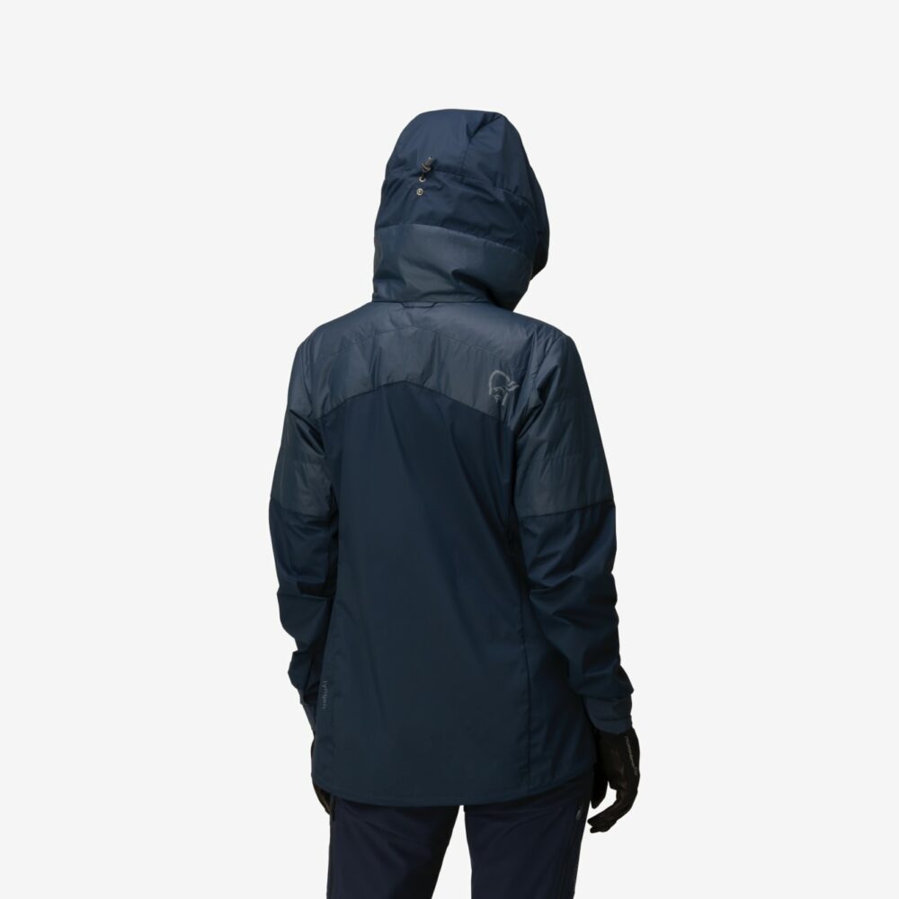 Norröna lyngen aero80 insulated Zip Hood W's Indigo Night - Image 2