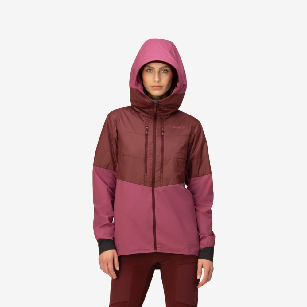 Norröna lyngen aero80 insulated Zip Hood W's Violet Quartz - Image 2