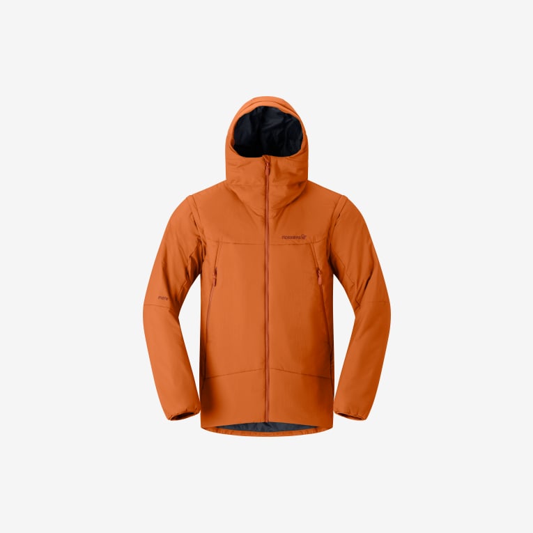Norröna møre thermo60 aero200 Jacket M's Gold Flame