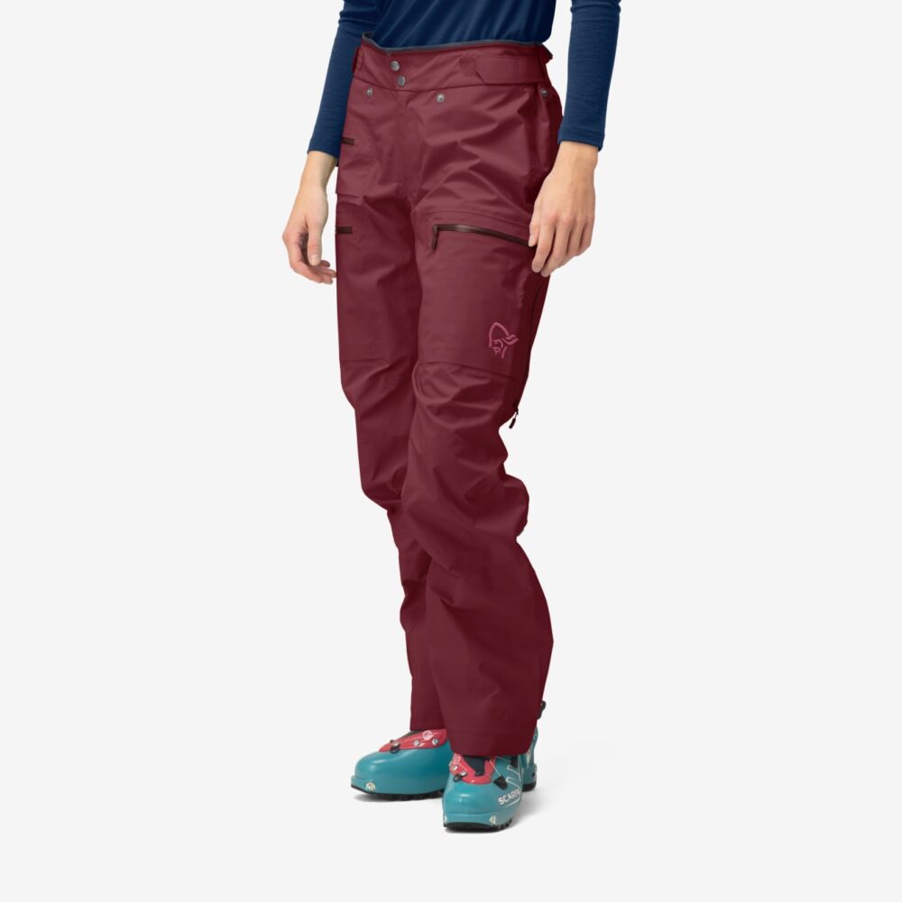 Norröna lyngen Gore-Tex Pro Pants W's Tawny Port - Image 2