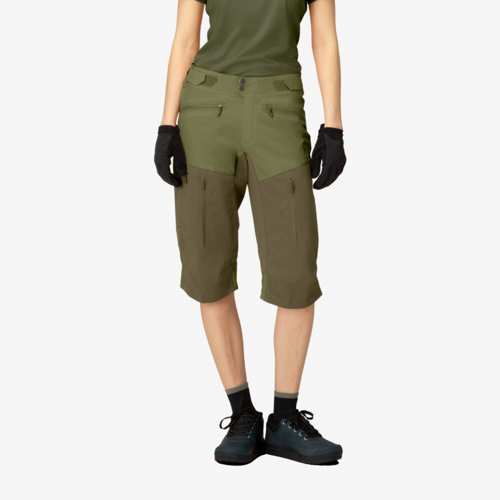 Norröna fjørå flex1 Shorts (W) Loden Green - Image 2