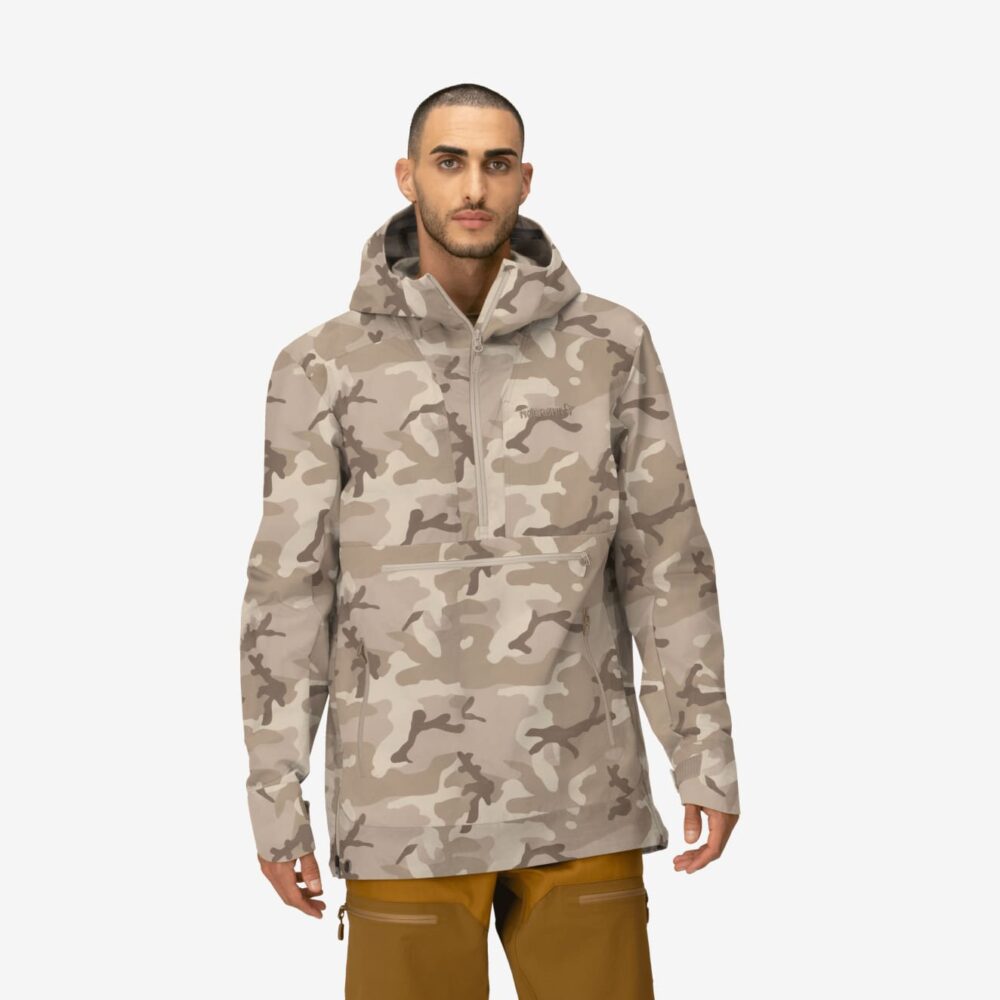 Norröna femund cotton Anorak M's Beige Camo - Image 2