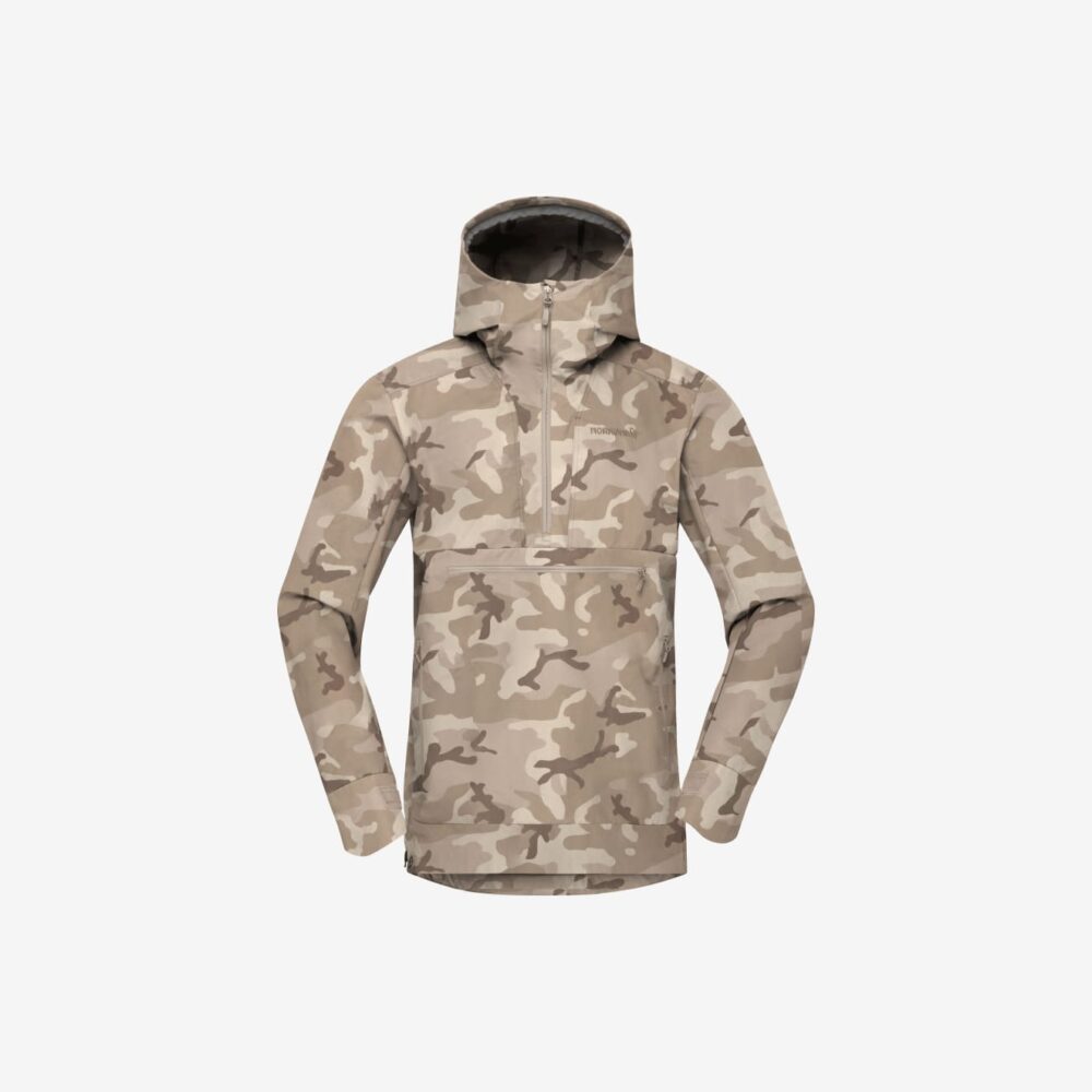 Norröna femund cotton Anorak M's Beige Camo