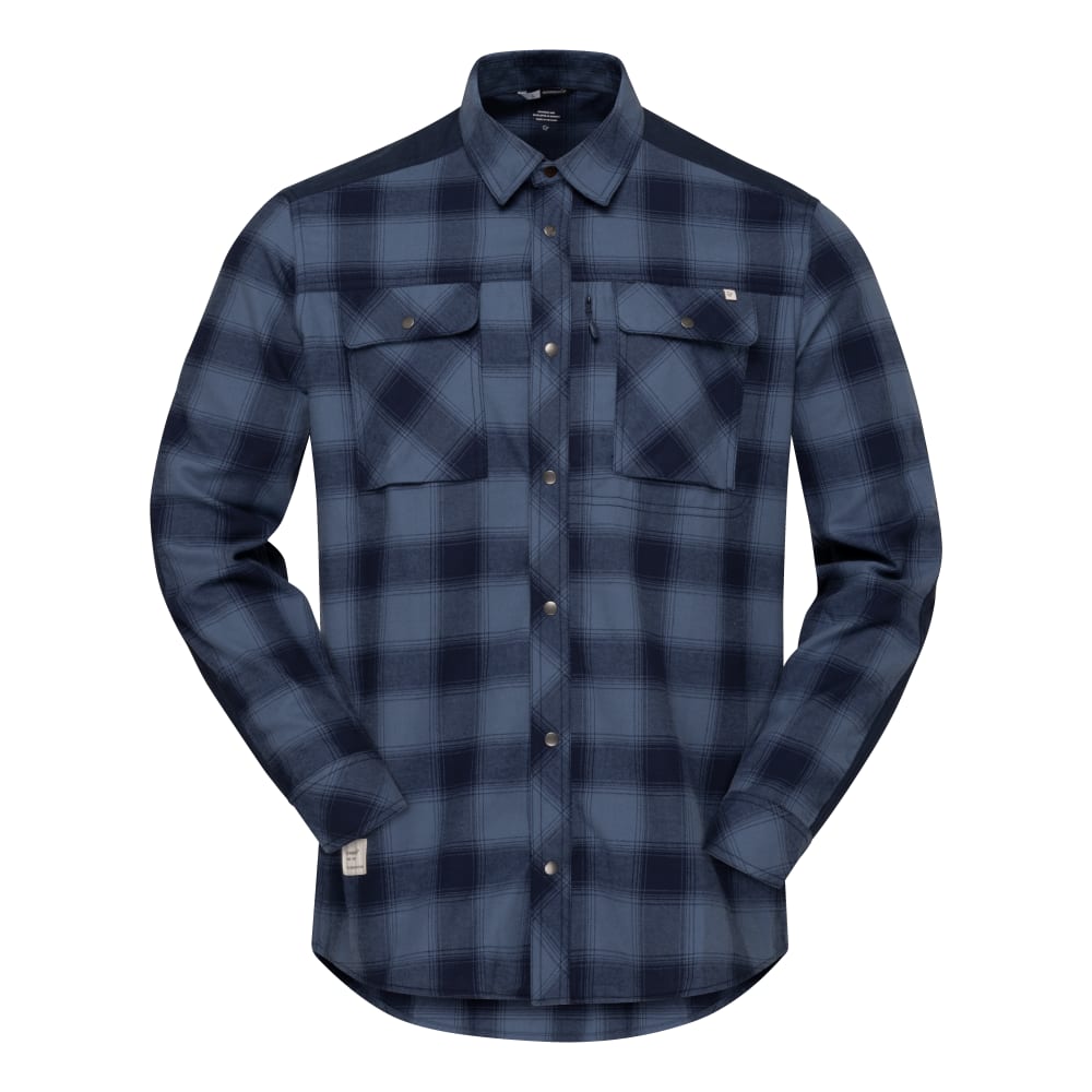 Norröna femund flannel Shirt M's Navy Blazer
