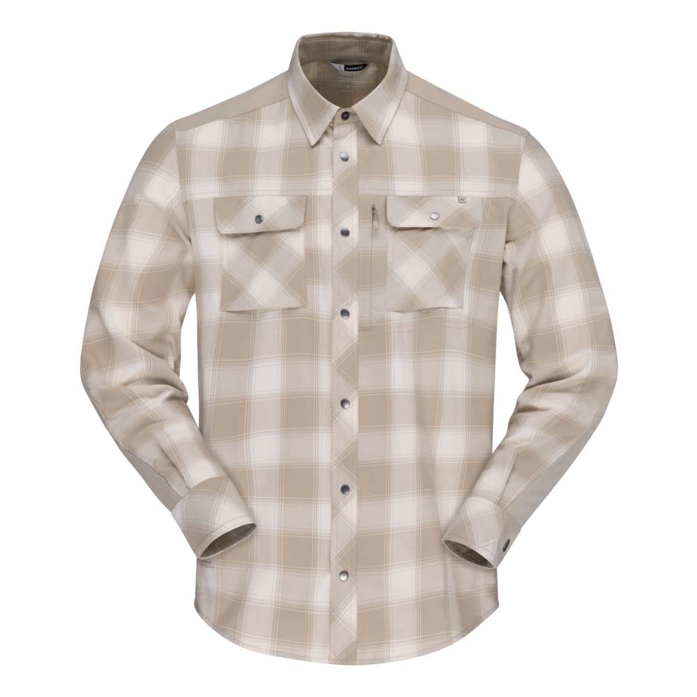 Norröna femund flannel Shirt M's Oatmeal