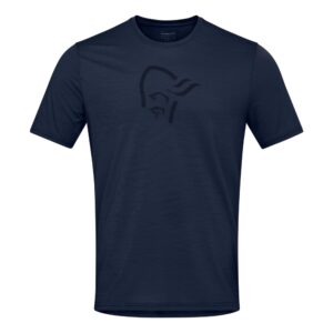 Norröna femund equaliser merino T-Shirt M's Indigo Night