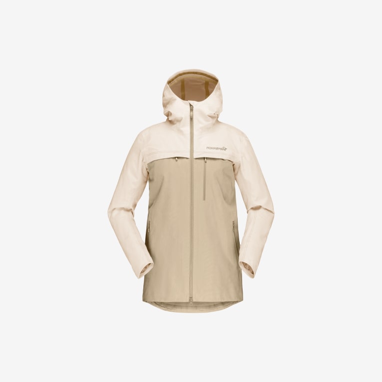 Norröna femund cotton Jacket W's Oatmeal