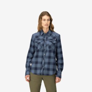 Norröna femund flannel Shirt W’s Navy Blazer