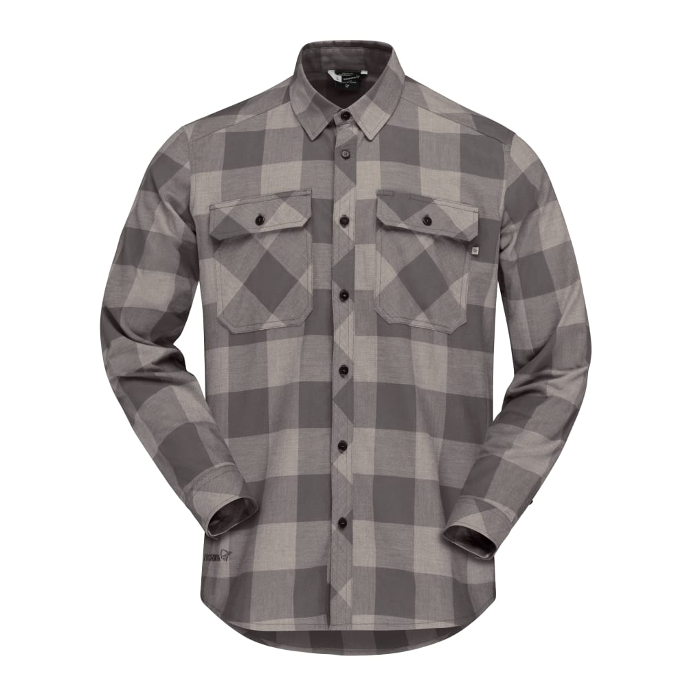Norröna femund flannel lightweight Shirt M's Winter Twig