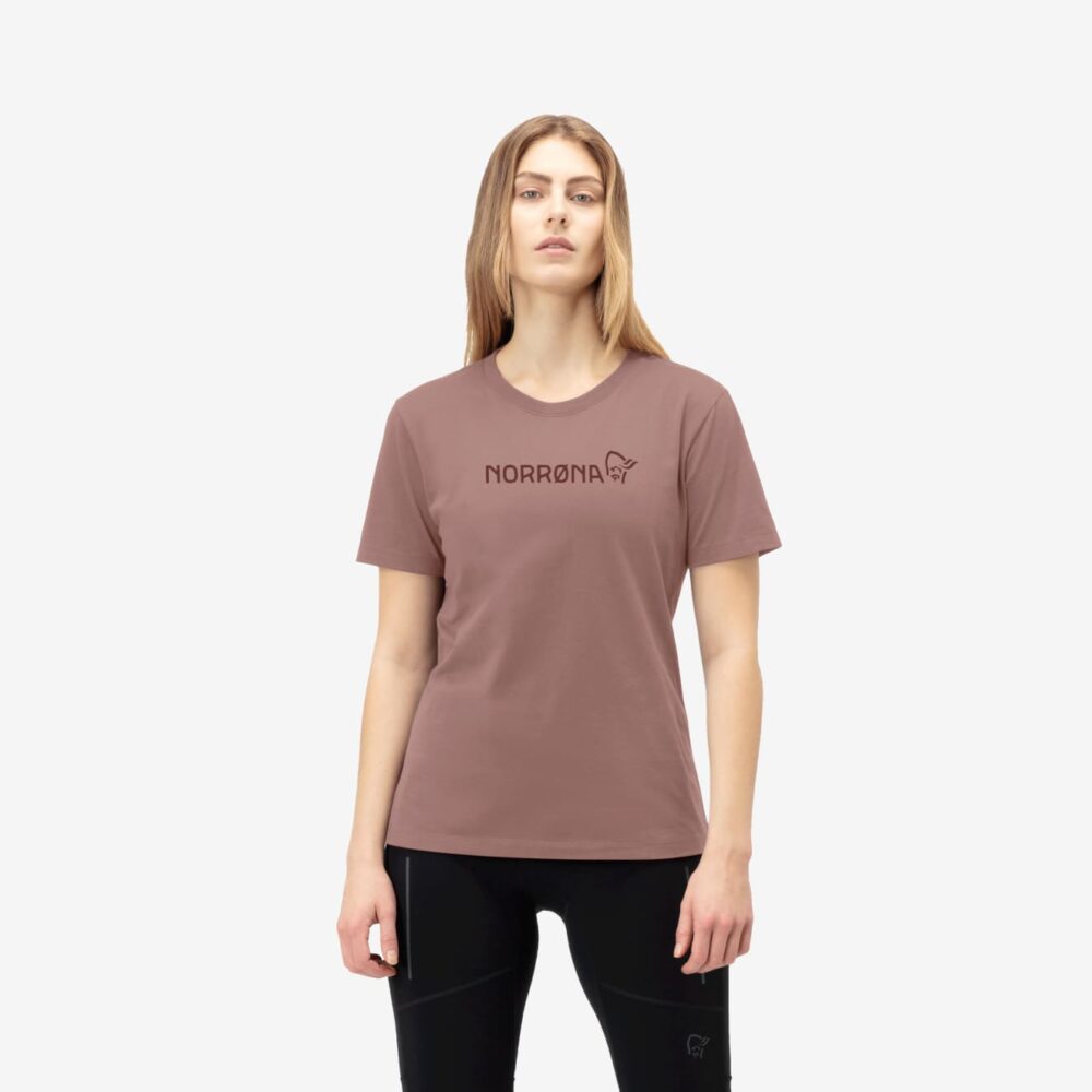 Norröna /29 cotton norrøna viking T-Shirt W's Grape Shake - Image 2